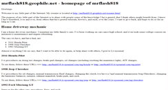 Desktop Screenshot of mrflash818.geophile.net